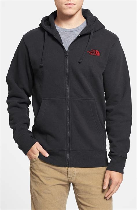 north face full zipper hoodie.